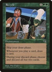 Recycle - Tempest - Magic: The Gathering card