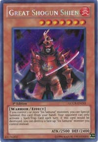Great Shogun Shien - Legendary Collection 2 - YuGiOh card