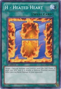 H - Heated Heart - Legendary Collection 2 - YuGiOh card