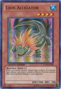 Lion Alligator - Legendary Collection 2 - YuGiOh card