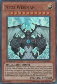 Neos Wiseman - Legendary Collection 2 - YuGiOh card