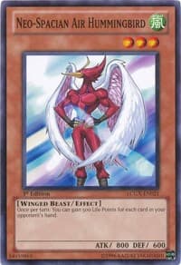 Neo-Spacian Air Hummingbird - Legendary Collection 2 - YuGiOh card