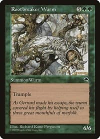 Rootbreaker Wurm - Tempest - Magic: The Gathering card