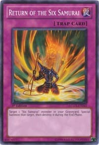 Return of the Six Samurai - Legendary Collection 2 - YuGiOh card