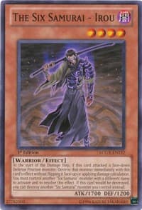 The Six Samurai - Irou - Legendary Collection 2 - YuGiOh card