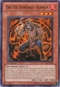 The Six Samurai - Kamon - Legendary Collection 2 - YuGiOh card