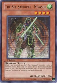 The Six Samurai - Nisashi - Legendary Collection 2 - YuGiOh card