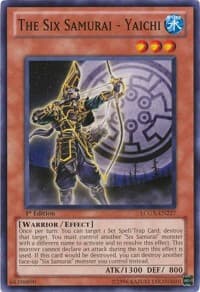 The Six Samurai - Yaichi - Legendary Collection 2 - YuGiOh card