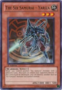 The Six Samurai - Yariza - Legendary Collection 2 - YuGiOh card
