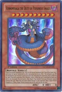 Vennominaga the Deity of Poisonous Snakes - Legendary Collection 2 - YuGiOh card