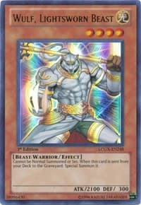 Wulf, Lightsworn Beast - Legendary Collection 2 - YuGiOh card