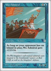 Wu Admiral - Portal Three Kingdoms - Magic: The Gathering card