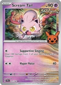 Scream Tail - Trick or Trade BOOster Bundle 2024 - Pokemon card