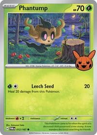 Phantump - Trick or Trade BOOster Bundle 2024 - Pokemon card