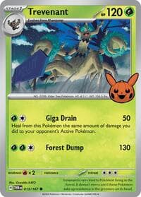 Trevenant - Trick or Trade BOOster Bundle 2024 - Pokemon card