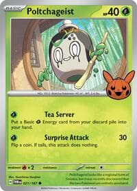 Poltchageist - Trick or Trade BOOster Bundle 2024 - Pokemon card