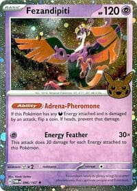 Fezandipiti (Cosmos Holo) - Trick or Trade BOOster Bundle 2024 - Pokemon card