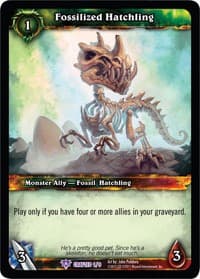 Fossilized Hatchling - CRP - WoW card