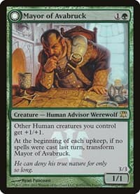 Mayor of Avabruck - Prerelease Cards - Magic: The Gathering card