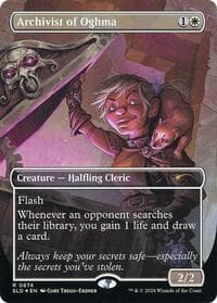 Archivist of Oghma (Rainbow Foil) - Secret Lair Drop Series - Magic: The Gathering card