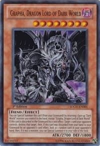 Grapha, Dragon Lord of Dark World - Structure Deck: Gates of the Underworld - YuGiOh card