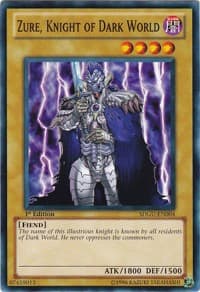 Zure, Knight of Dark World - Structure Deck: Gates of the Underworld - YuGiOh card