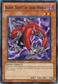 Scarr, Scout of Dark World - Structure Deck: Gates of the Underworld - YuGiOh card