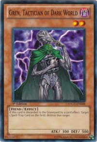 Gren, Tactician of Dark World - Structure Deck: Gates of the Underworld - YuGiOh card