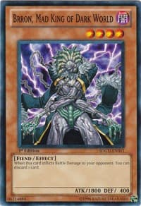 Brron, Mad King of Dark World - Structure Deck: Gates of the Underworld - YuGiOh card