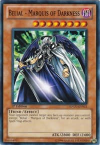Belial - Marquis of Darkness - Structure Deck: Gates of the Underworld - YuGiOh card
