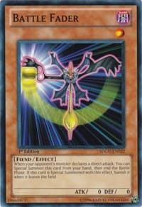 Battle Fader - Structure Deck: Gates of the Underworld - YuGiOh card
