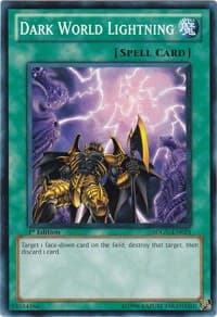 Dark World Lightning - Structure Deck: Gates of the Underworld - YuGiOh card