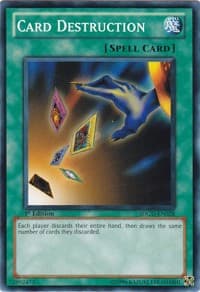 Card Destruction - Structure Deck: Gates of the Underworld - YuGiOh card