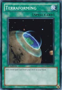Terraforming - Structure Deck: Gates of the Underworld - YuGiOh card