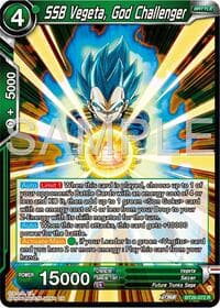 SSB Vegeta, God Challenger - Ultimate Advent - Dragon Ball Super: Masters card