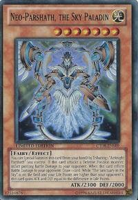 Neo-Parshath, The Sky Paladin - 2011 Collectors Tins - YuGiOh card
