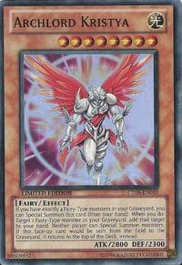 Archlord Kristya - 2011 Collectors Tins - YuGiOh card