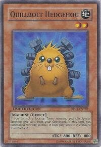 Quillbolt Hedgehog - 2010 Duelist Pack Collection Tin - YuGiOh card