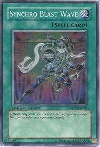Synchro Blast Wave - 2010 Duelist Pack Collection Tin - YuGiOh card