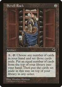 Scroll Rack - Tempest - Magic: The Gathering card