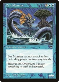 Sea Monster - Tempest - Magic: The Gathering card