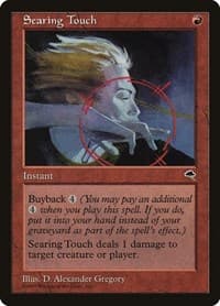 Searing Touch - Tempest - Magic: The Gathering card