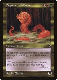 Segmented Wurm - Tempest - Magic: The Gathering card