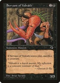 Servant of Volrath - Tempest - Magic: The Gathering card