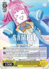 Connecting Melody, Rina Tennoji - Love Live! School Idol Festival Series 10th Anniversary Premium Booster - Weiss Schwarz card
