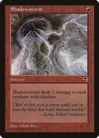 Shadowstorm - Tempest - Magic: The Gathering card