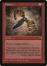 Shatter - Tempest - Magic: The Gathering card