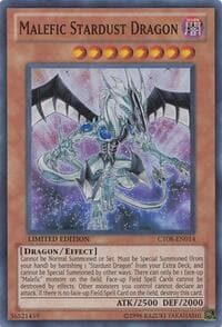Malefic Stardust Dragon - 2011 Collectors Tins - YuGiOh card