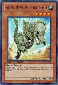 Fossil Dyna Pachycephalo - 2011 Collectors Tins - YuGiOh card