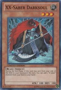 XX-Saber Darksoul - 2011 Collectors Tins - YuGiOh card